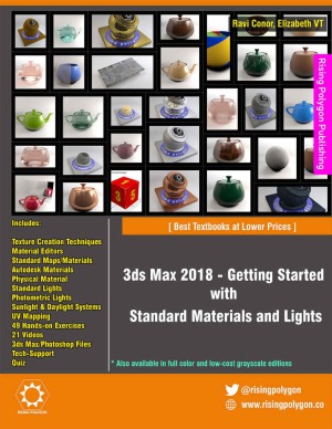 3ds Max 2018 - Getting Started with Standard Materials and Lights