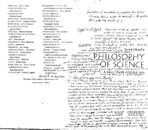 Samir Okasha-Philosophy of Science.A Very Short Introduction