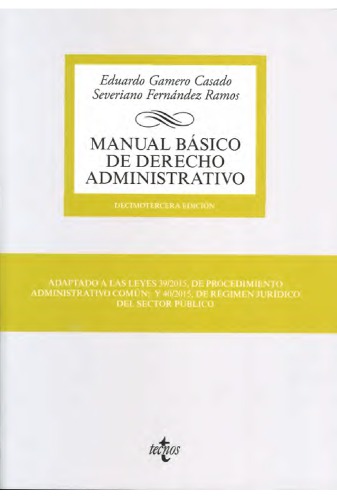 Manual Básico de Derecho Administrativo