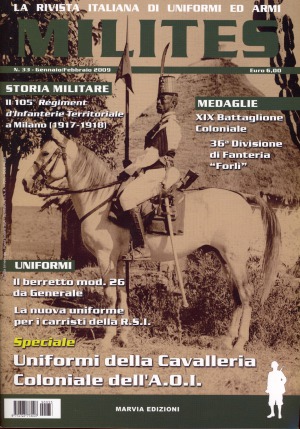 Milites.  La Revista Italiana di Uniformi ed Armi