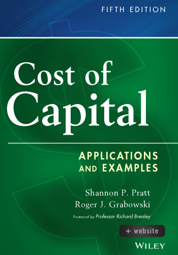 Cost of Capital: Applications and Examples