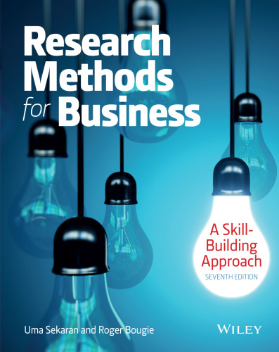 Research Methods For Business: A Skill Building Approach