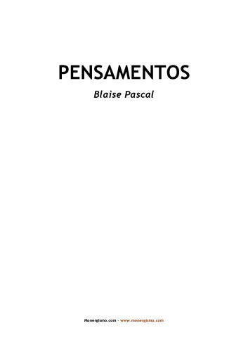 Pensamentos