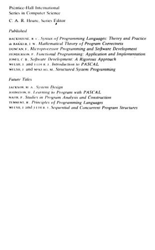 Structured System Programming