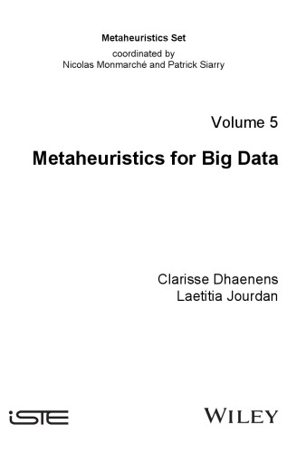 Metaheuristics for Big Data