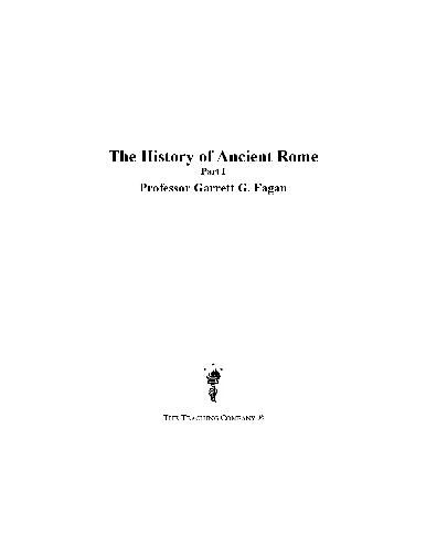 TTC Guid History of Ancient Rome