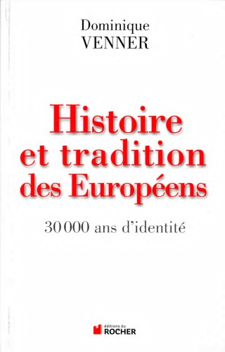 Histoire et tradition des Européens