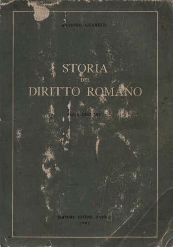 Storia del diritto romano