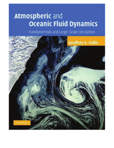 Atmospheric and oceanic fluid dynamics. Fundamentals and large-scale circulation