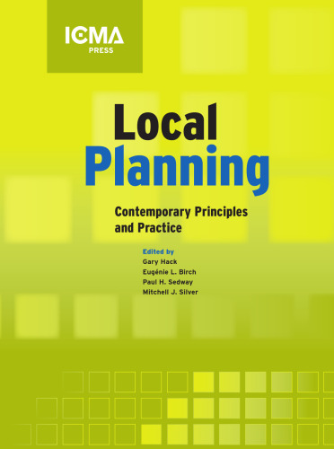 Local planning : contemporary principles and practice