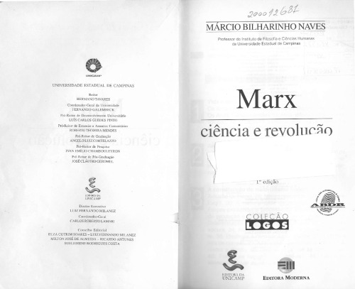 Marx: Ciência e Revolução