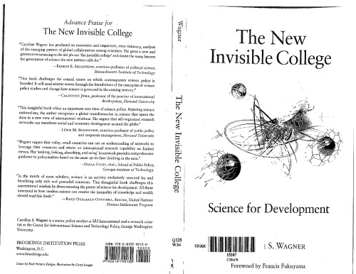 The New Invisible College: Science for Development