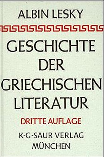Geschichte der griechischen Literatur