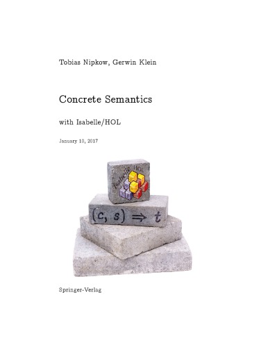 Concrete Semantics with Isabelle/HOL