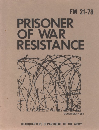Prisoner of war resistance