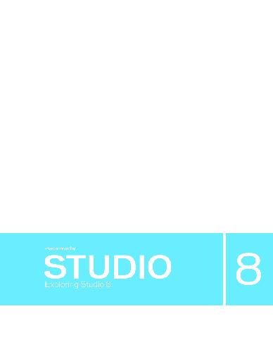 Exploring Macromedia Studio 8
