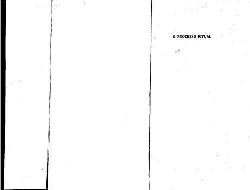 O processo ritual: estrutura e antiestrutura