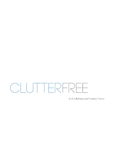 ClutterFreeebook