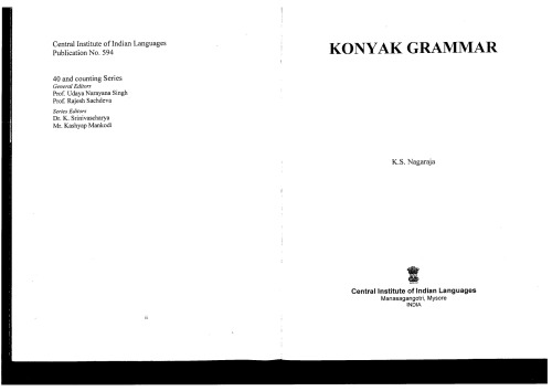 Konyak grammar
