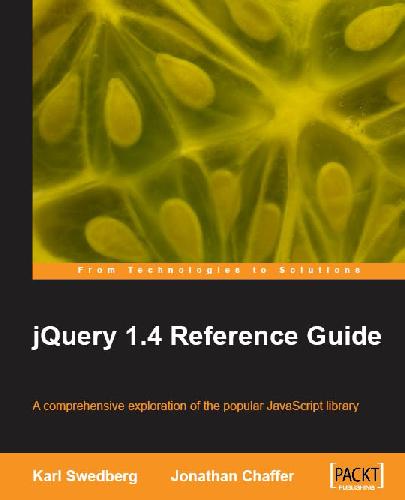 jQuery 1 4 Reference Guide