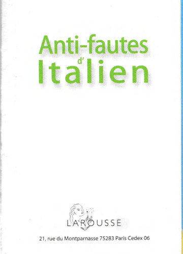 Anti-Fautes Italien