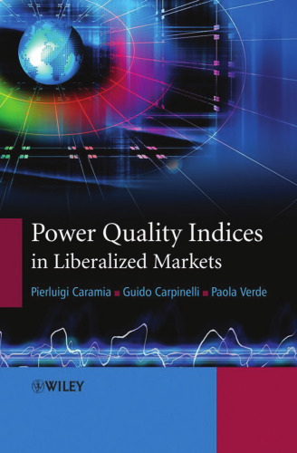 Power Quality Indices In Liberalized Markets