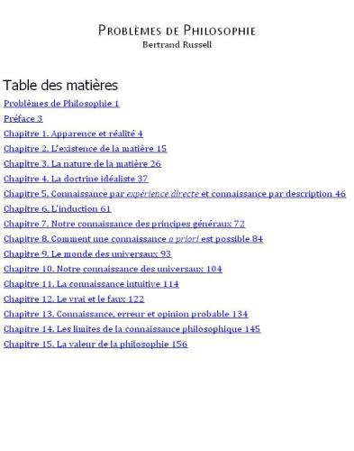 Problèmes de Philosophie