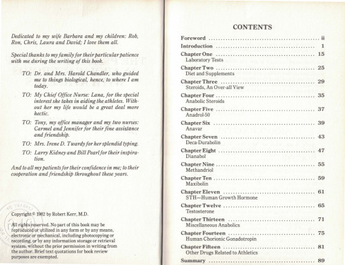 The Practical Use of Anabolic Steroids with Athletes