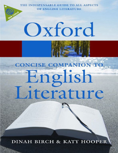 The Concise Oxford Companion to English Literature