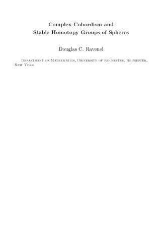 Complex cobordism and stable homotopy groups of spheres