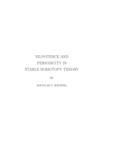 Nilpotence and periodicity in stable homotopy theory