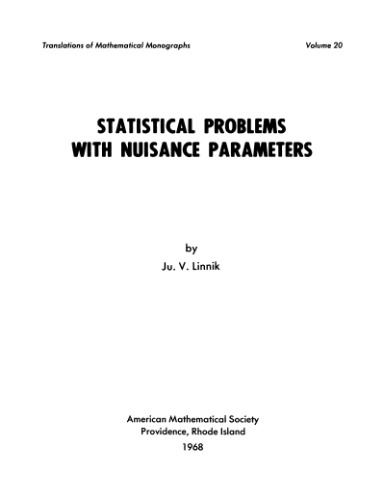 Statistical problems with nuisance parameters