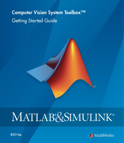 Matlab Computer Vision System Toolbox documentation
