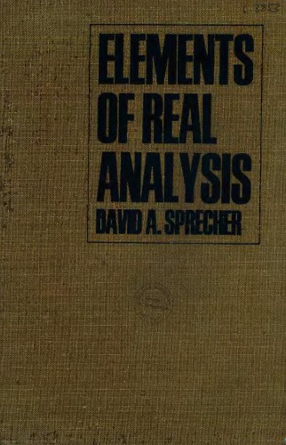 Elements of real analysis