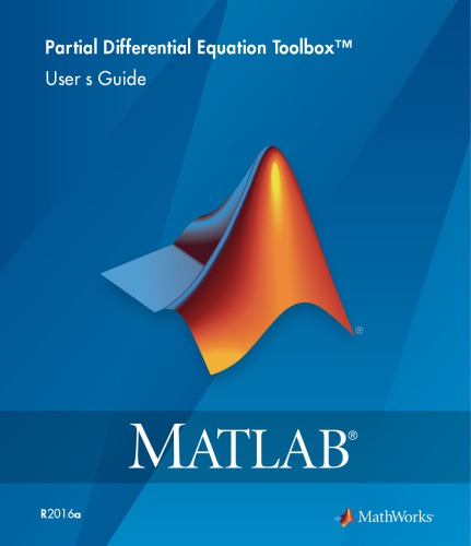 Matlab Partial Differential Equation Toolbox documentation