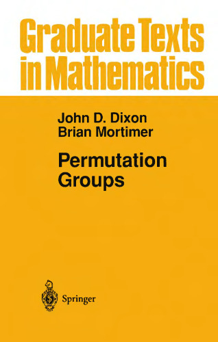 Permutation Groups