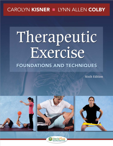 Therapeutic exercise. Foundations and techniques