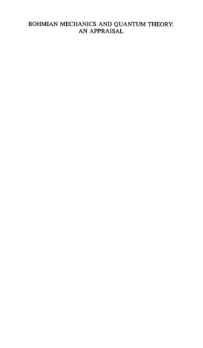 Bohmian Mechanics and Quantum Theory: An Appraisal