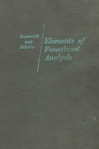 Elements of Functional Analysis