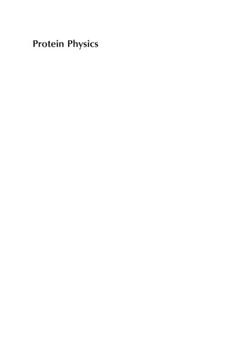 Protein Physics, Second Edition: A Course of Lectures