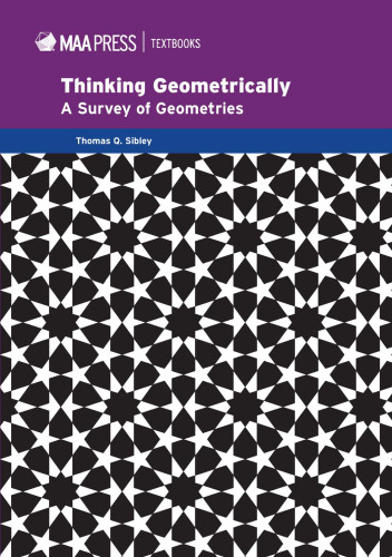 Thinking Geometrically: A Survey of Geometries
