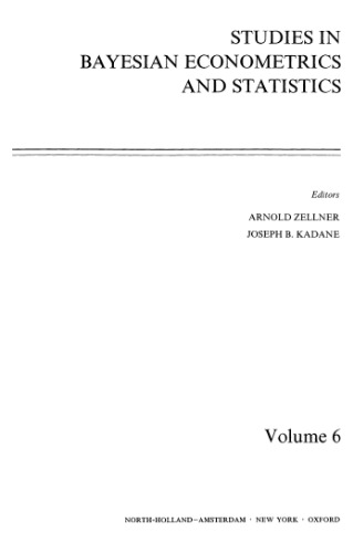 Bayesian Inference and Decision Techniques: Essays in Honor of Bruno De Finetti