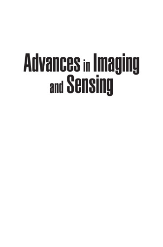 Advances in Imaging and Sensing