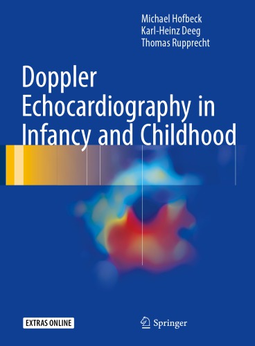 Doppler echocardiography in infancy and childhood