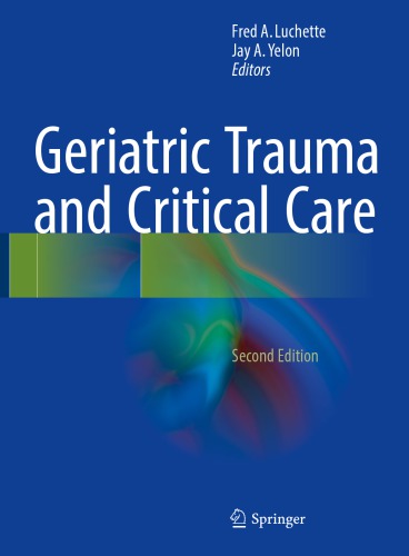 Geriatric Trauma and Critical Care
