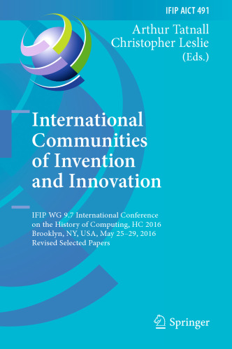 International communities of invention and innovation