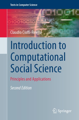 Introduction to Computational Social Science : Principles and Applications