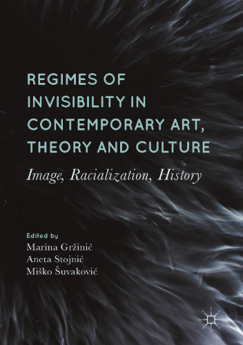 Regimes of invisibility in contemporary art, theory and culture : image, racialization, history
