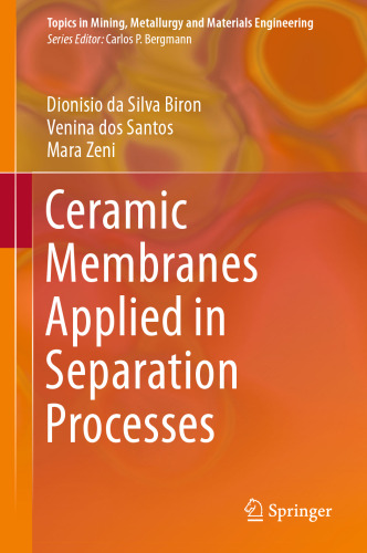 Ceramic membranes applied in separation processes