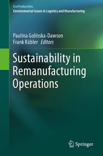 Sustainability in remanufacturing operations